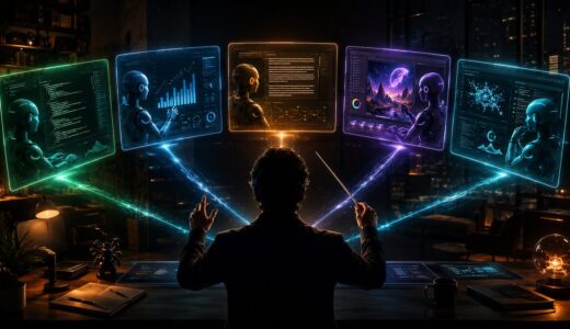 5体のAIに、それぞれ役割を与えてみた。AIオーケストレーション（指揮）と放ったらかしサイト2026年版
